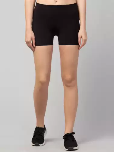 Women Skinny Fit Sports Shorts - image 2
