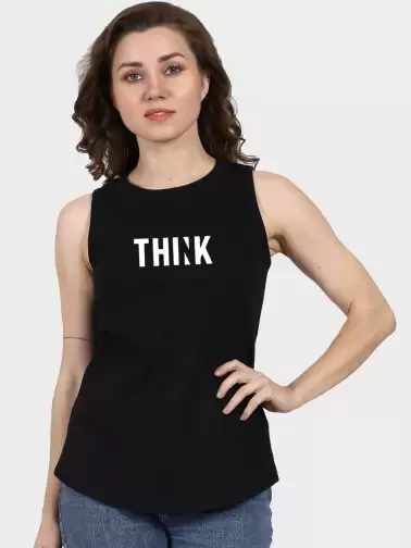 Women Typography Printed Applique T-shirt - image 2