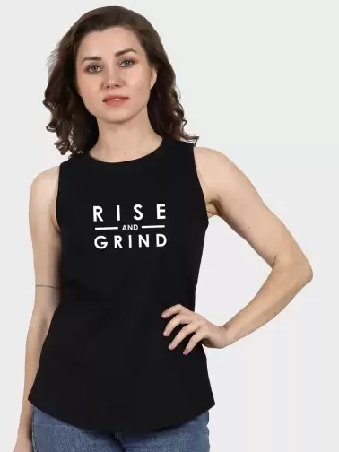 Women Typography Printed Raw Edge T-shirt - image 2