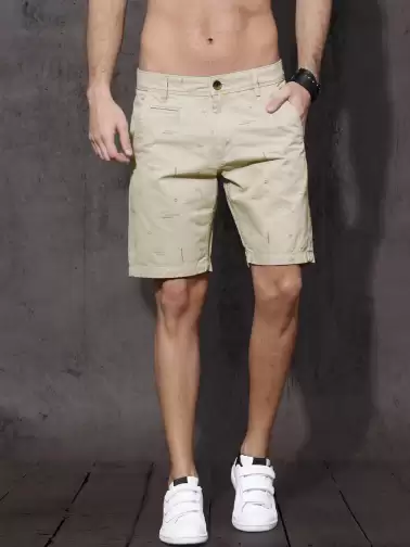 Men Regular Fit Chino Shorts - image 2