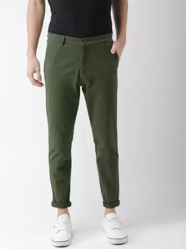 Men Tapered Fit Chinos - image 2