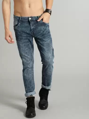 Men Slim Fit Jeans - image 2