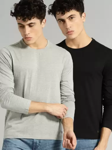 Pack Of Two Cotton Pure Cotton T-shirt - image 2