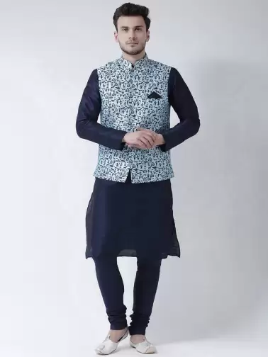 Men Solid Kurta Set - image 2
