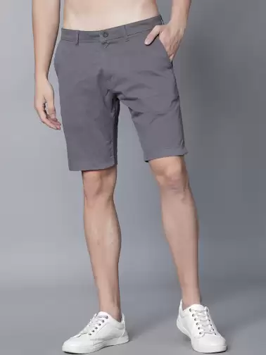 Men Slim Fit Chino Shorts - image 2