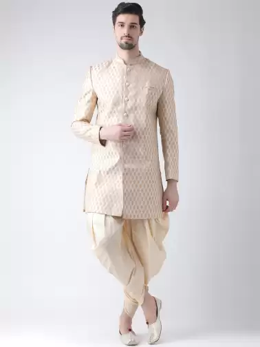 Men Sherwani With Dhoti Pants - image 2