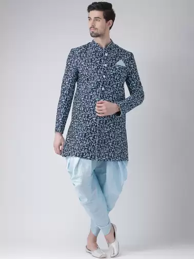 Men Sherwani With Dhoti Pants - image 2