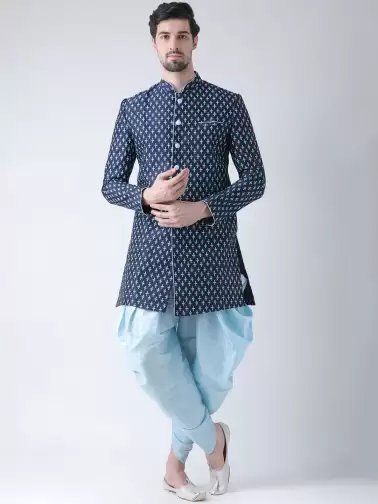 Men Sherwani With Dhoti Pants - image 2