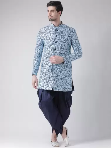 Men Sherwani With Dhoti Pants - image 2
