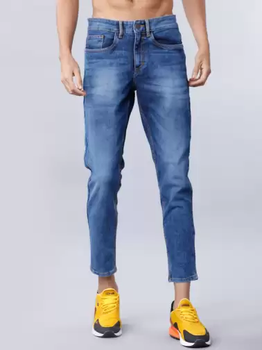 Men Tapered Fit Jeans - image 5