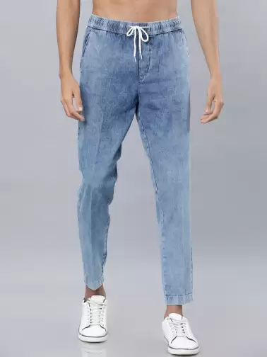 Men Tapered Fit Jeans - image 2