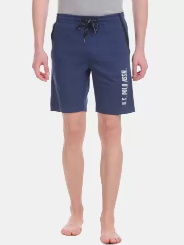 Men Solid Lounge Shorts - image 2