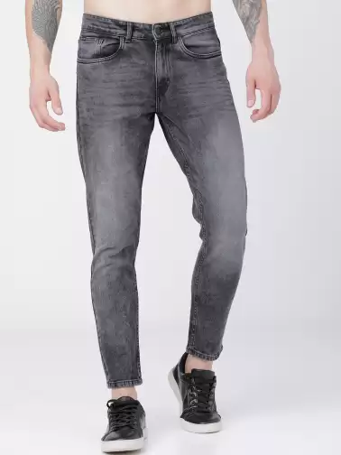 Men Tapered Fit Jeans - image 2