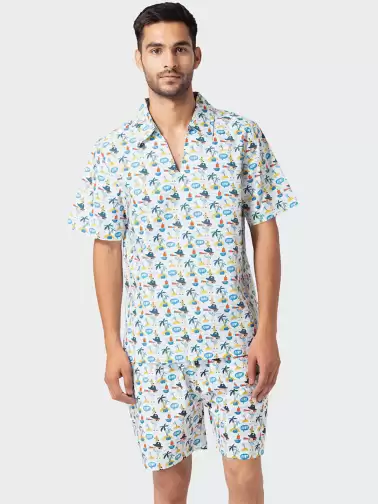 Men Cotton Night Suit - image 2