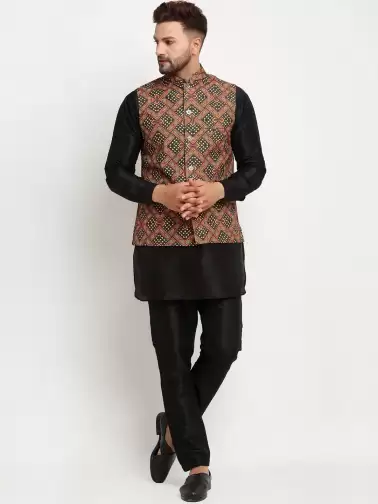 Men Kurta with Pyjamas - image 2