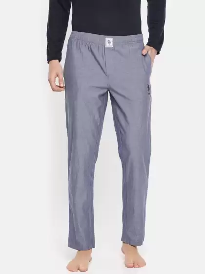 Men Solid Lounge Pants - image 3