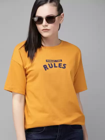 Printed Round Neck T-shirt - image 3