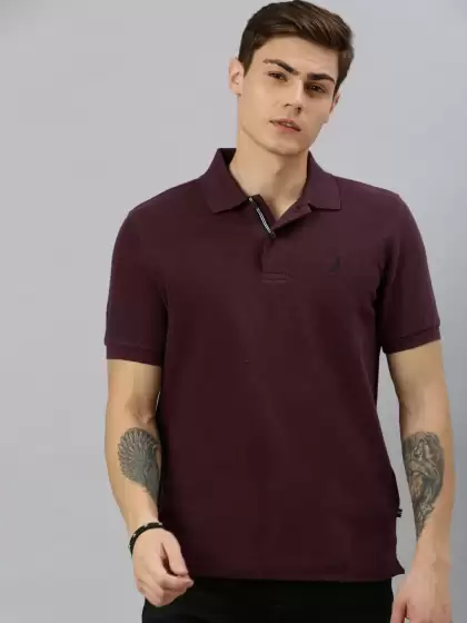 Men Solid Pure Cotton T-shirt - image 3