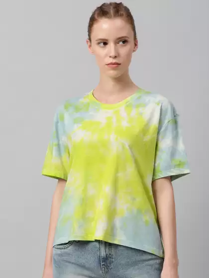 Tie  Dye Lifestyle Pure Cotton T-shirt - image 3
