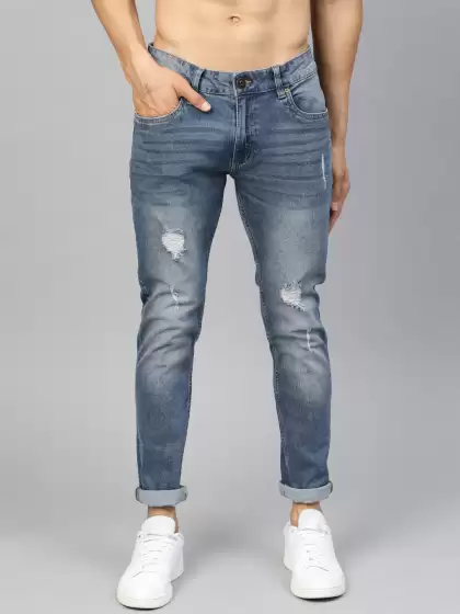 Men Tapered Fit Jeans - image 3