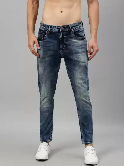 Men Slim Tapered Fit Jeans - image 3