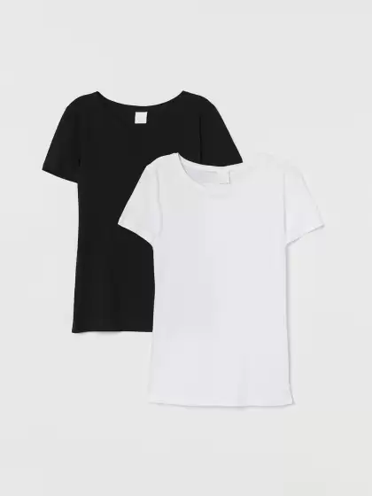 Women 2-Pack Cotton Sustainable T-shirts - image 3
