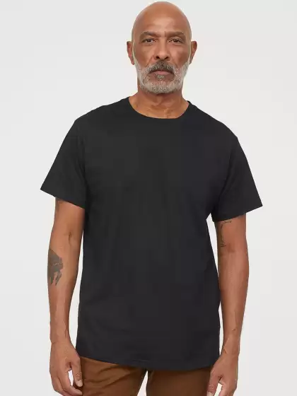 Men Cotton Pure Cotton T-shirt Regular Fit - image 3
