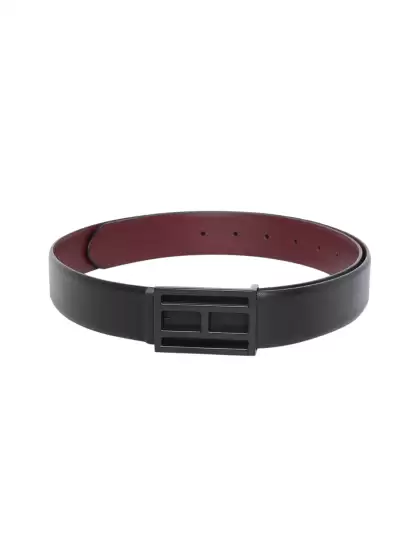 Men Solid Leather Belt - image 3