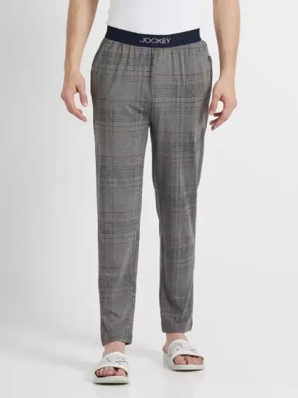 Men Checked Lounge Pants - image 3