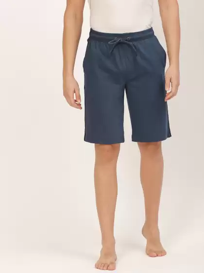 Men Cotton Solid Lounge Shorts - image 3