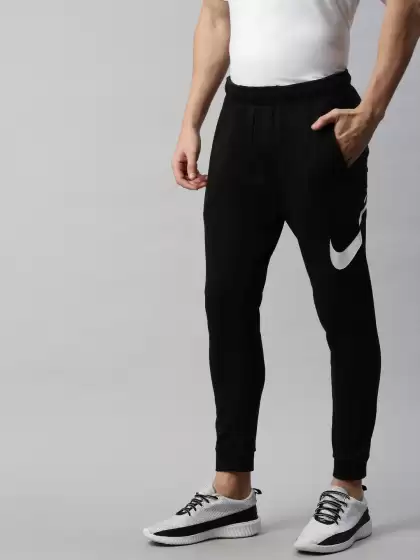 Men Solid SWOOSH Track Pants - image 3