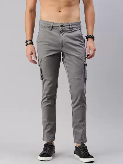 Men Regular Fit Cargos - image 3