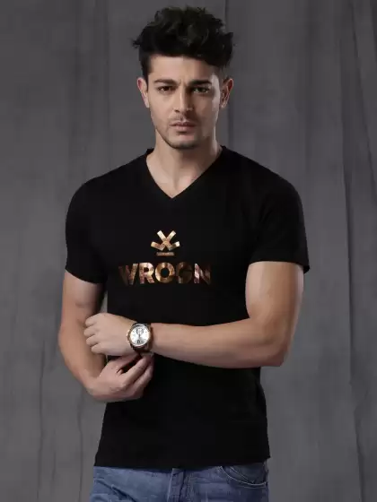 Printed Slim Fit Pure Cotton T-shirt - image 3