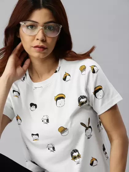 Cotton Quirky Print T-shirt - image 3