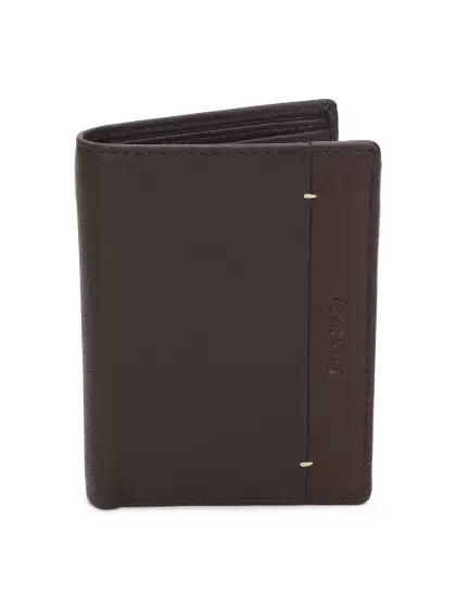 Men Solid Two Fold Wallet - image 3
