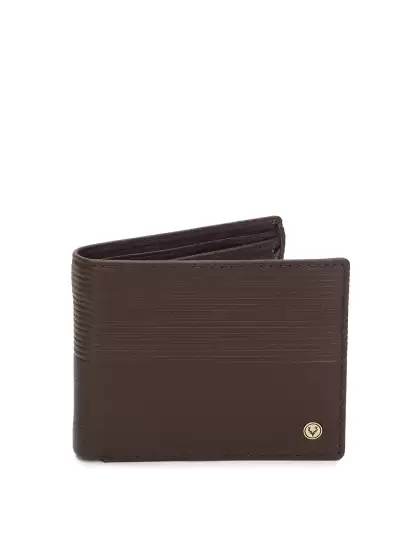Men Solid Two Fold Wallet - image 3