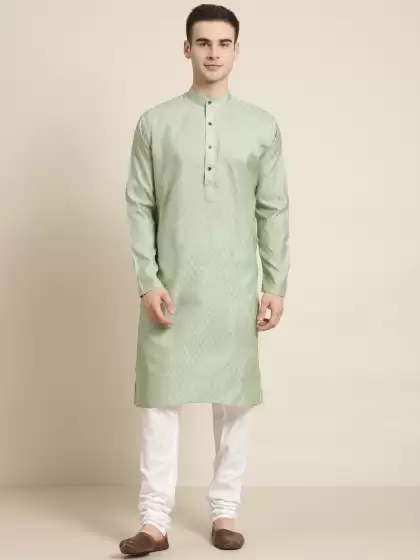 Men Kurta with Churidar - image 3
