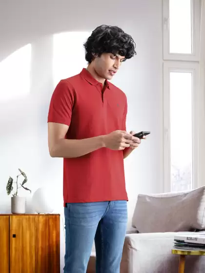 Polo Collar T-shirt - image 3