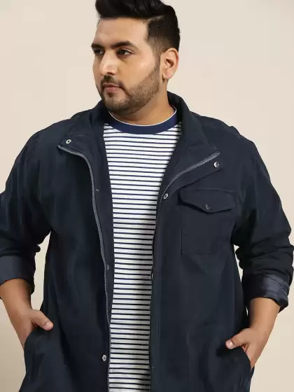 Men Plus Size Tailored Jacket - image 3