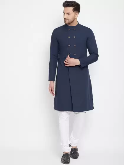Men Lucknowi Kurta - image 3