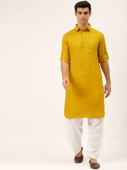 Men Kurta with Salwar - image 3