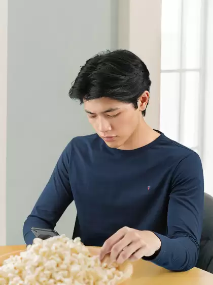 Men Pure Cotton T-shirt - image 3