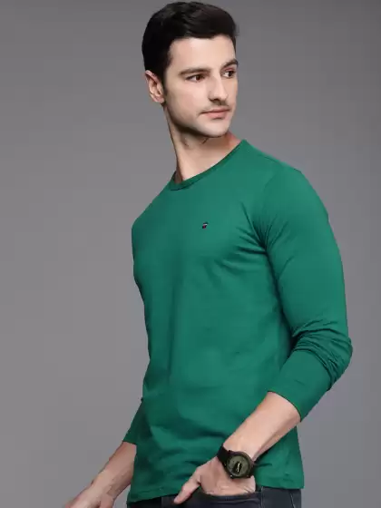Men Pure Cotton T-shirt - image 3