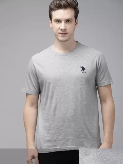 Men Pack Of 2 Lounge Tshirt - image 3