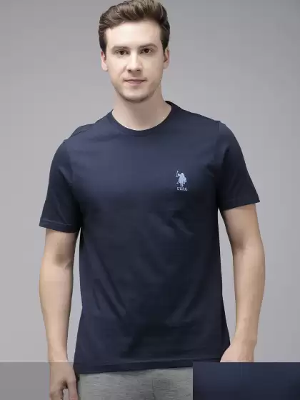 Men Pack Of 2 Lounge T-shirts - image 3