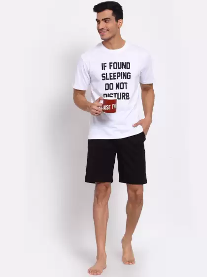 Men Printed Night suit - image 3