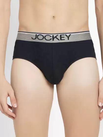 Men Solid Pure Cotton Basic Briefs - image 3