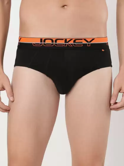 Men Solid Combed Cotton Basic Briefs - image 3