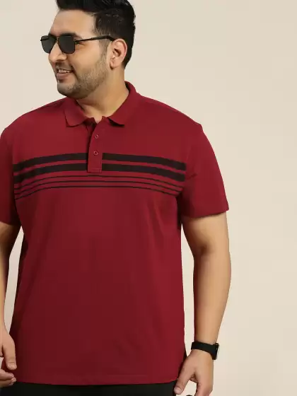 Men Plus Size Cotton T-shirt - image 5