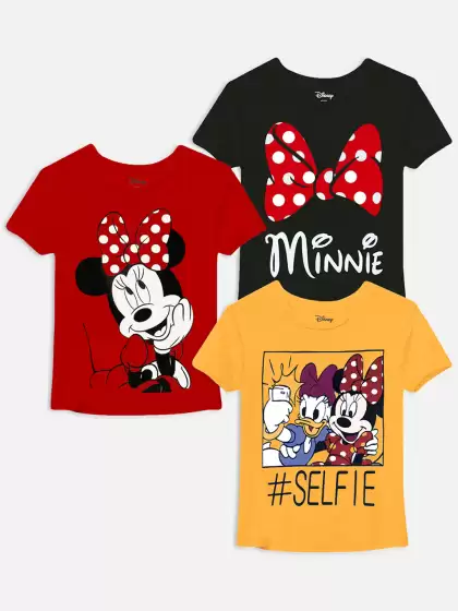 Girls Pack of 3 T-shirts - image 3